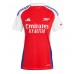 Arsenal Ben White #4 Dámské Domácí Dres 2024-25 Krátký Rukáv